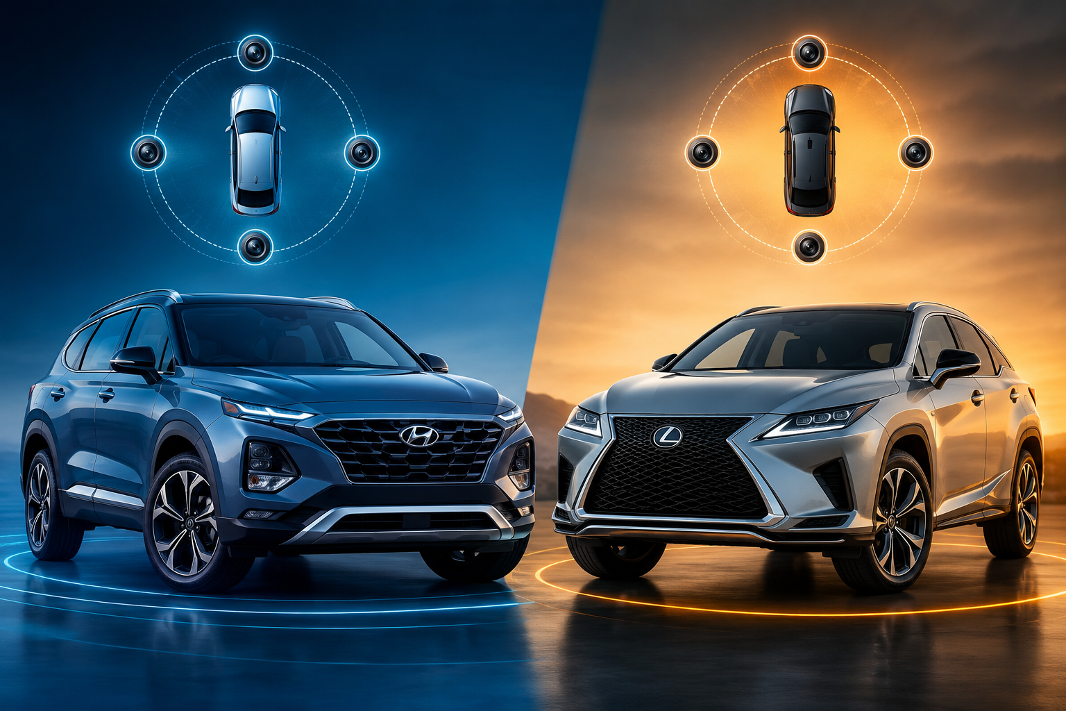 Hyundai and Lexus