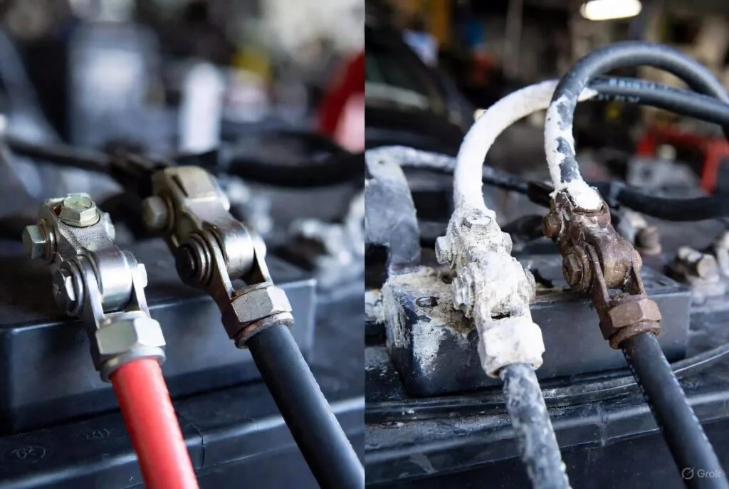 Ignoring Loose or Corroded Battery Terminals
