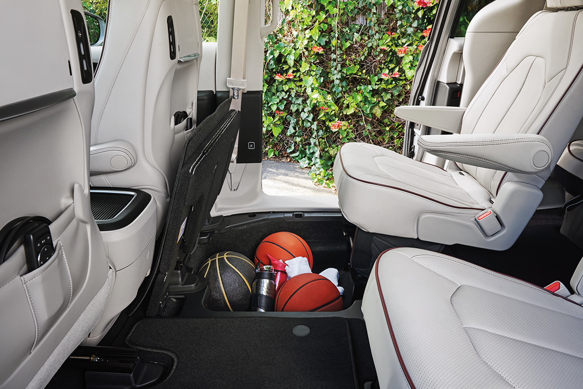 In Floor Storage Compartments Double as Hidden Cargo Space In Floor Storage Compartments Double as Hidden Cargo Space