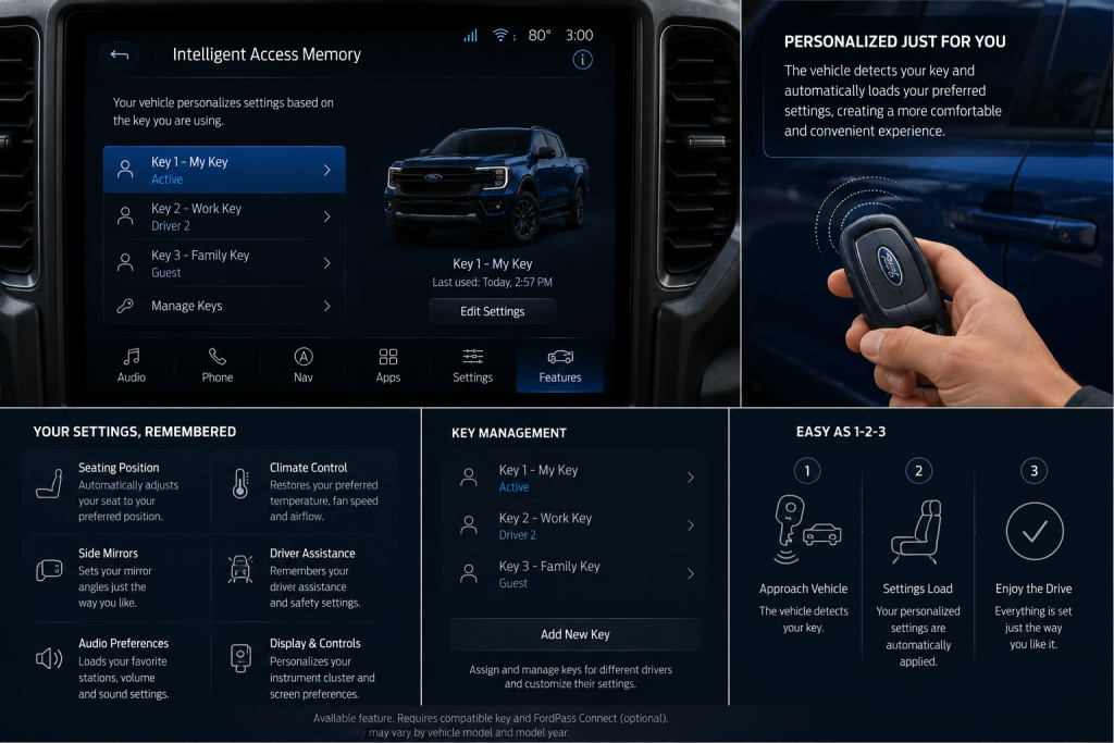 Intelligent Access Memory Personalization