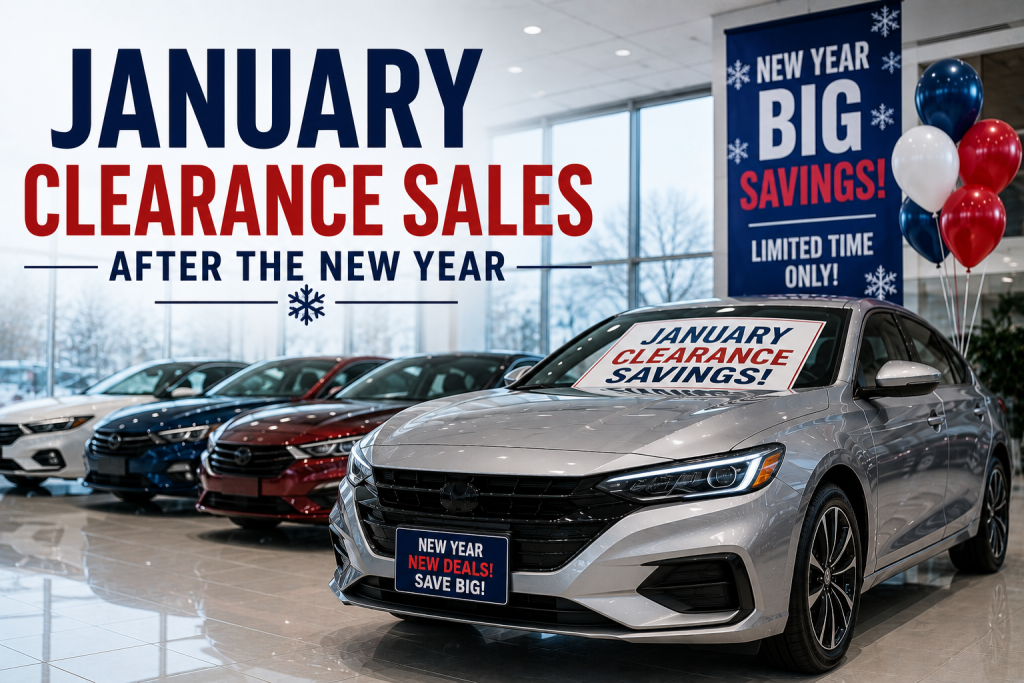 January Clearance Sales After the New Year January Clearance Sales After the New Year