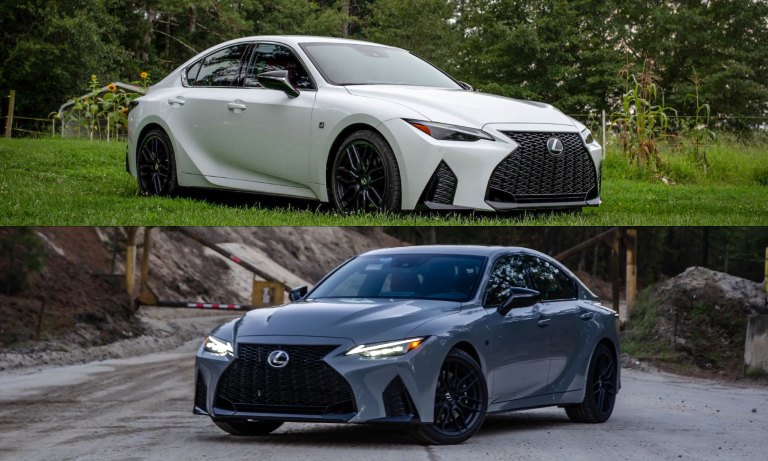Lexus IS 350 and IS 500
