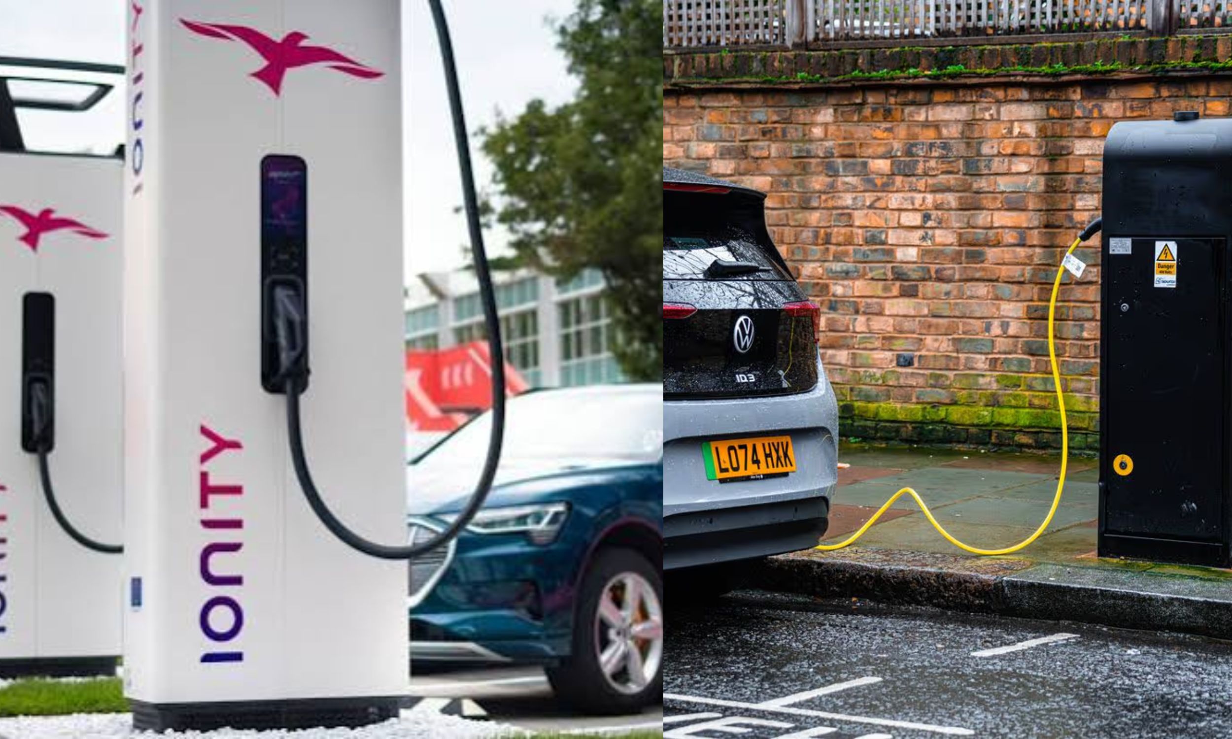 London, England Public Charging Station