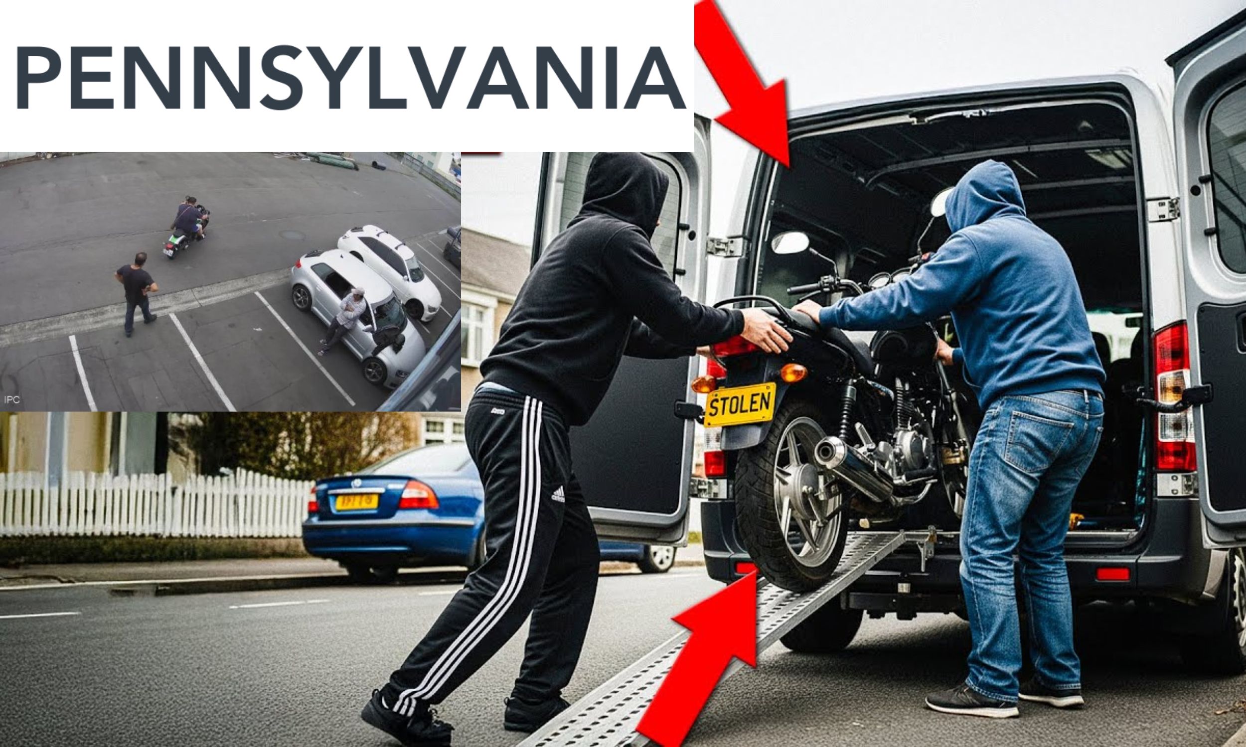 Motorcycle theft in Pennsylvania