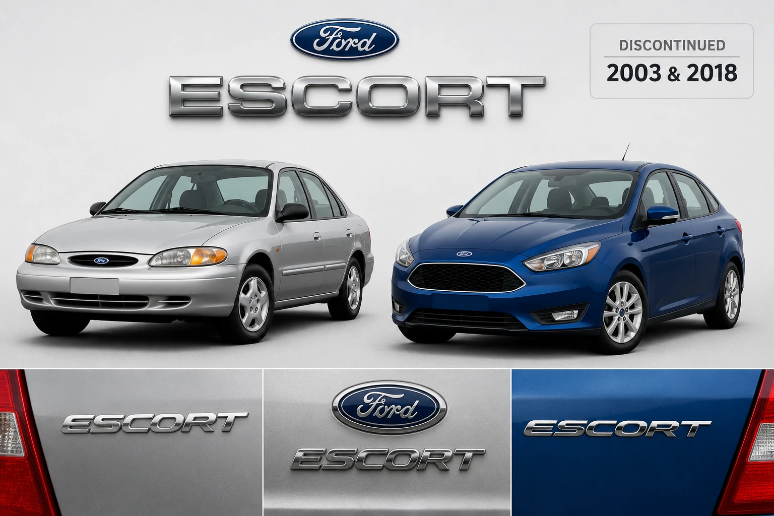 Nameplates Ford Escort (North America)