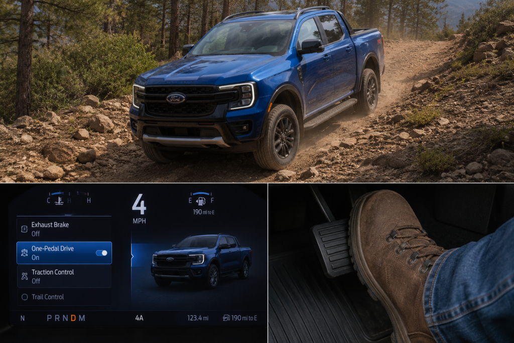 One Pedal Driving for Off Road Control