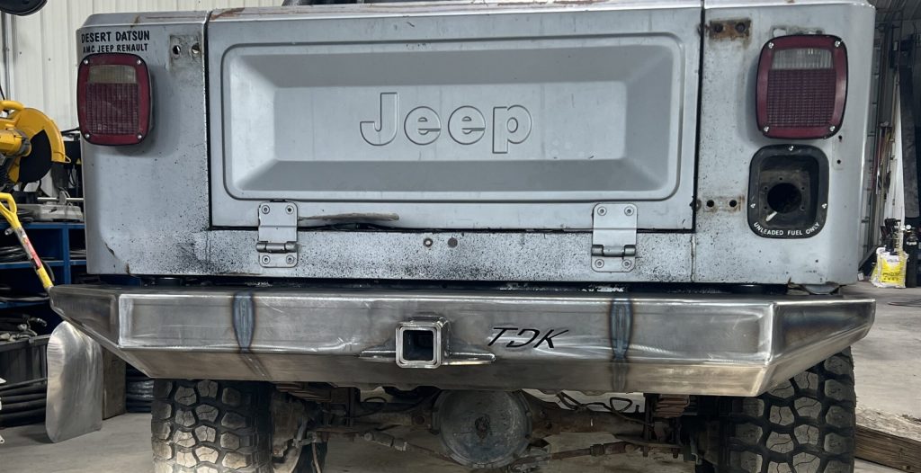Rear Bumper Mounts and Hitch Receiver