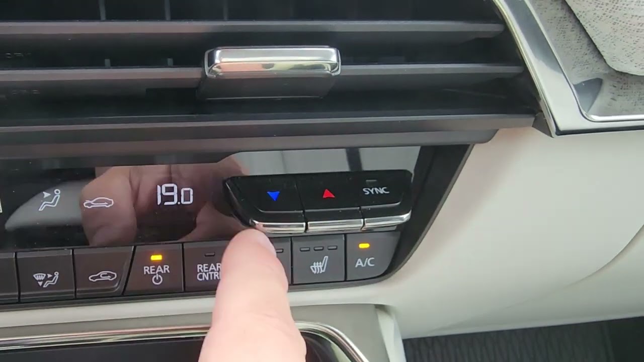 Rear Climate Control Lock