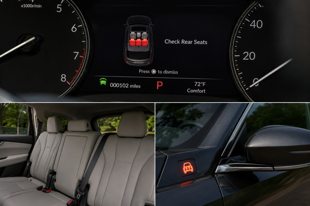 Rear Seat Reminder System Rear Seat Reminder System