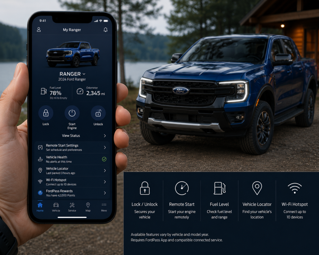 Remote Vehicle Functions Through the FordPass App