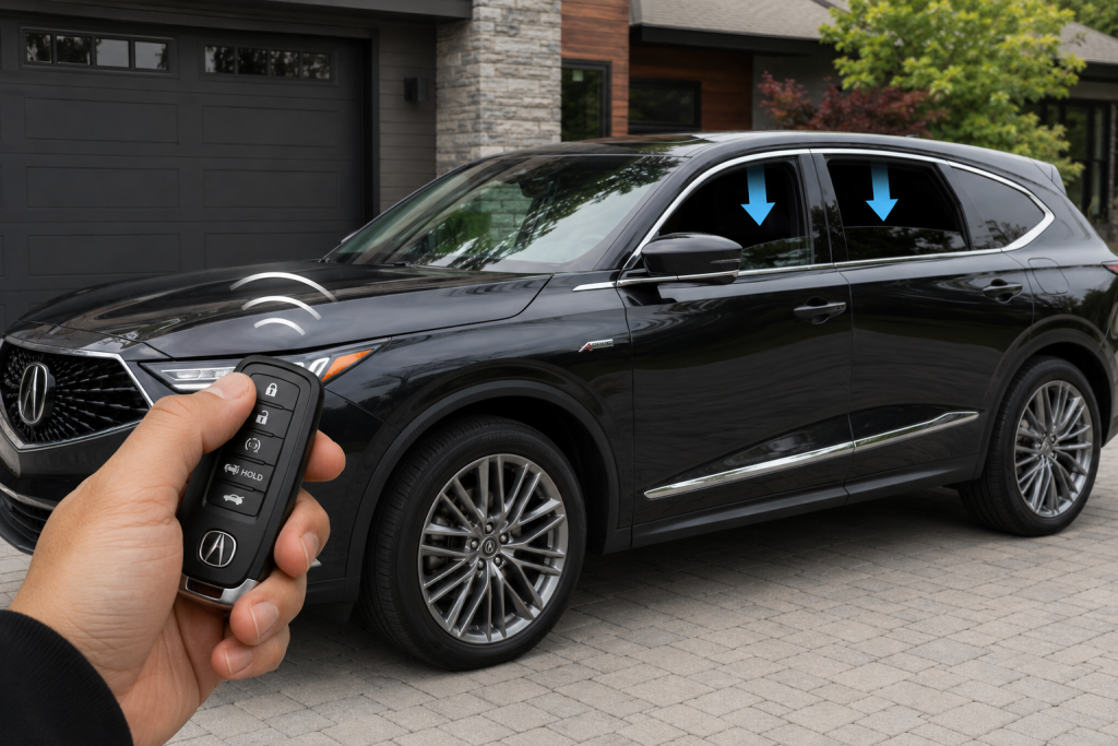 Remote Window Control With the Key Fob Remote Window Control With the Key Fob