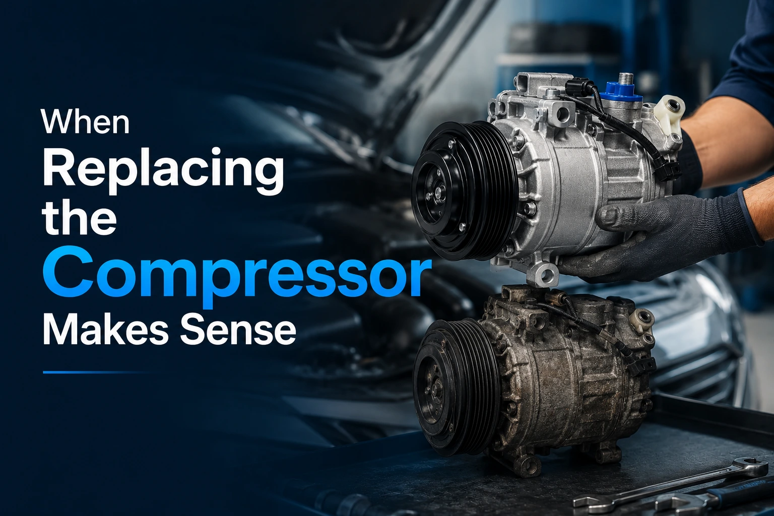 Replacing the Compressor Replacing the Compressor