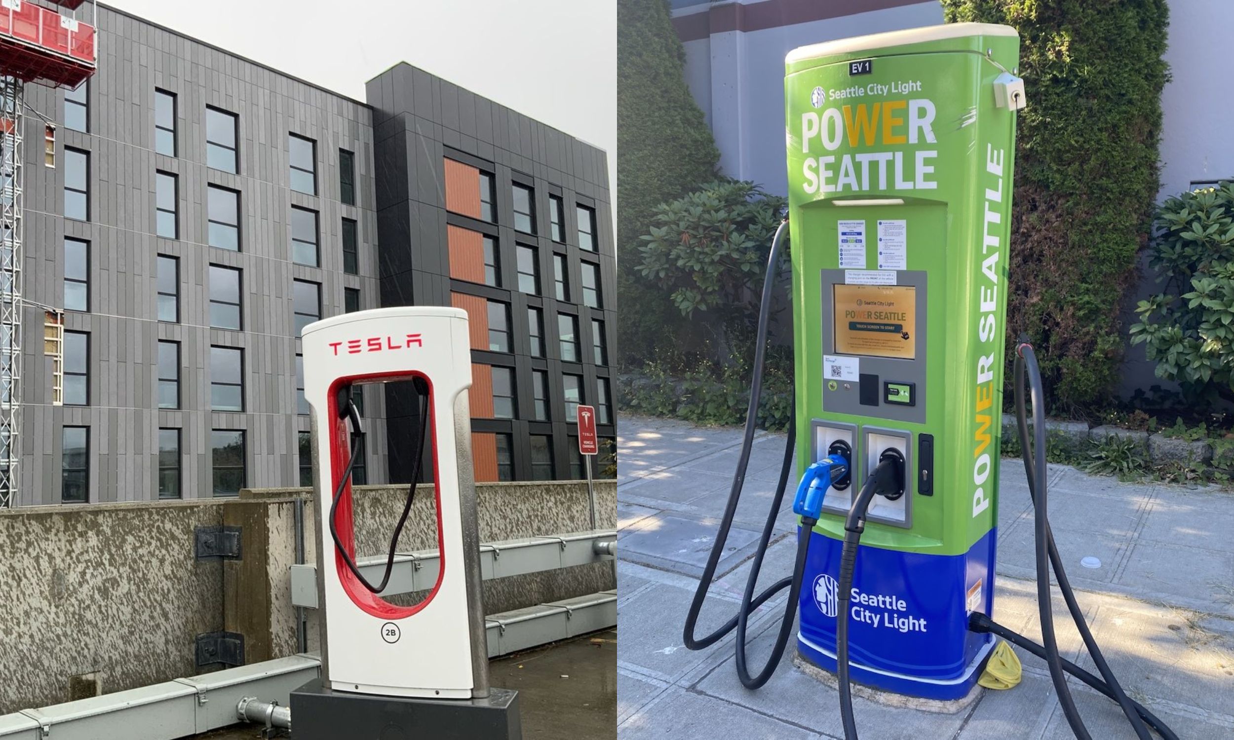 SSeattle, WA Public charging Station