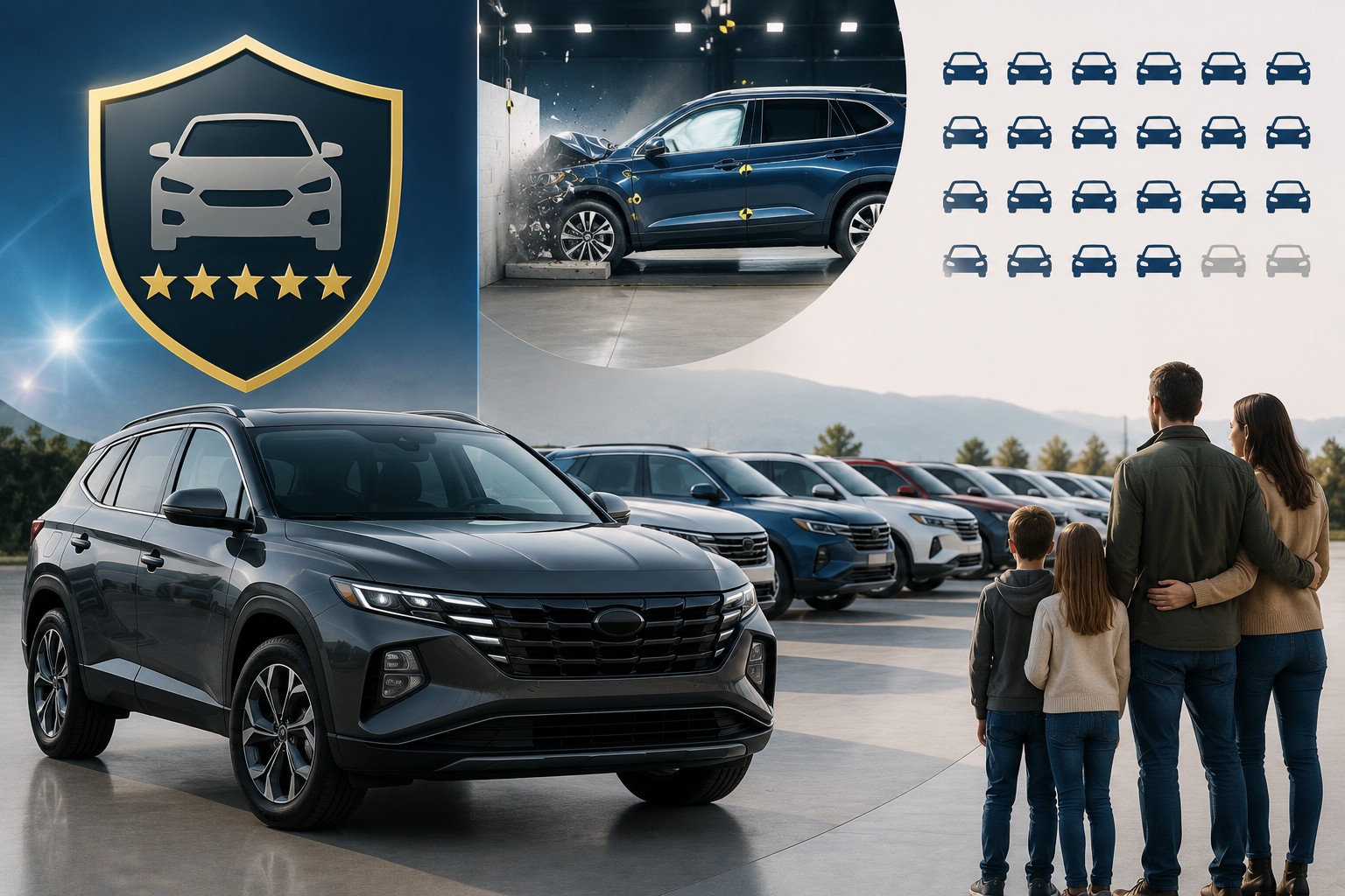 SUVs Took 35 of the 45 Top Safety Pick+ Awards