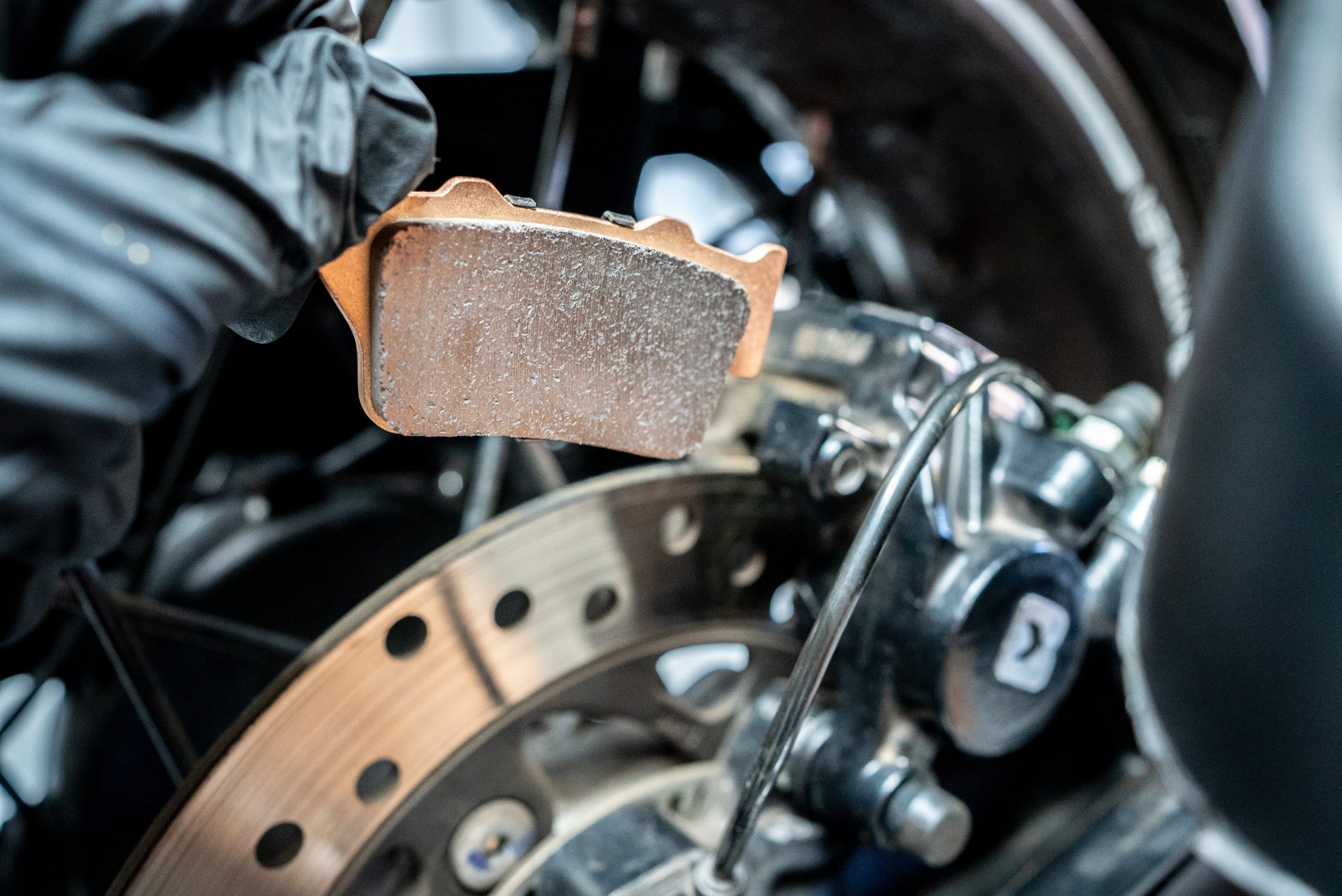 Scratched or Replaced Brake and Clutch Levers