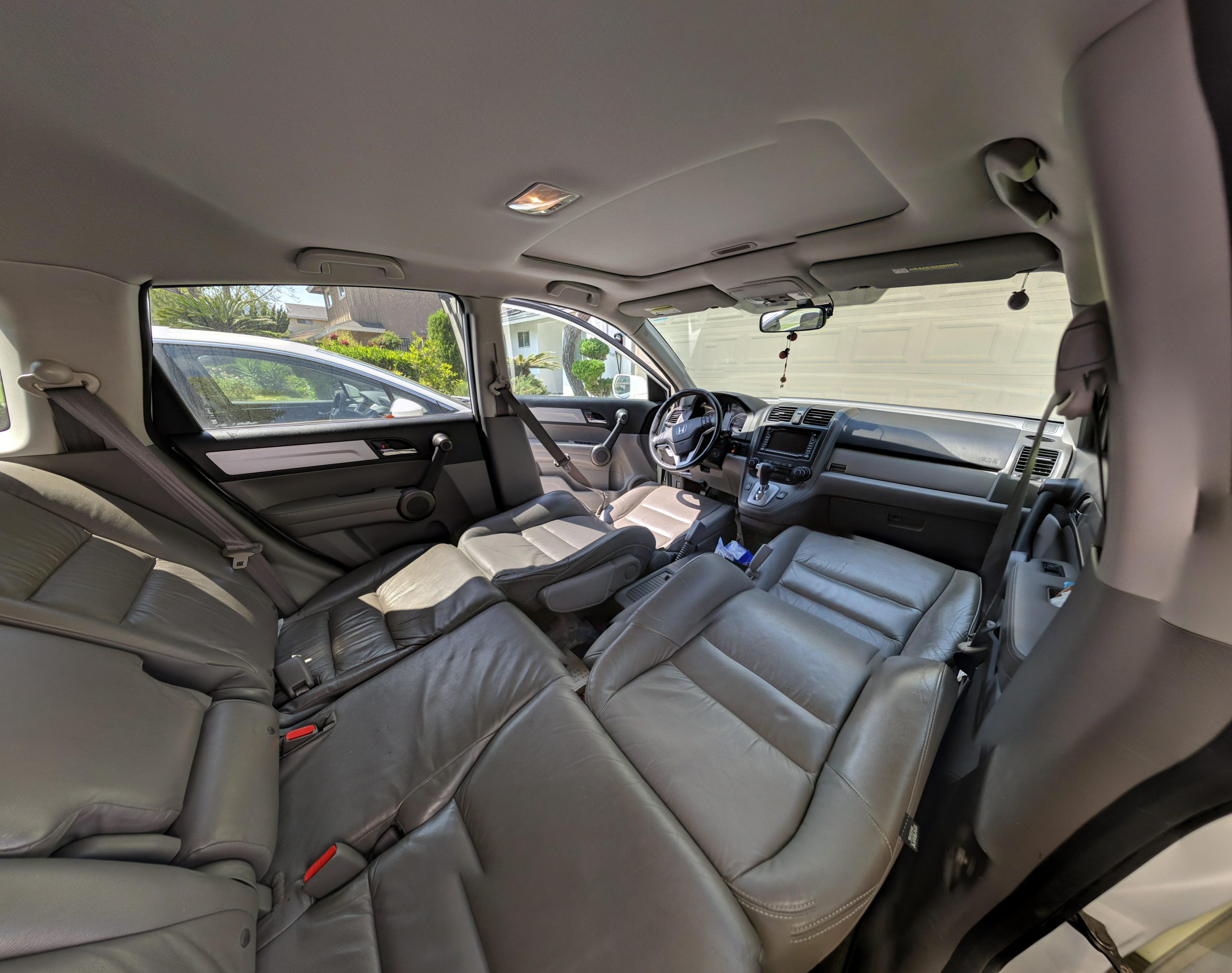 Second Row Reclining Passenger Seats Second Row Reclining Passenger Seats