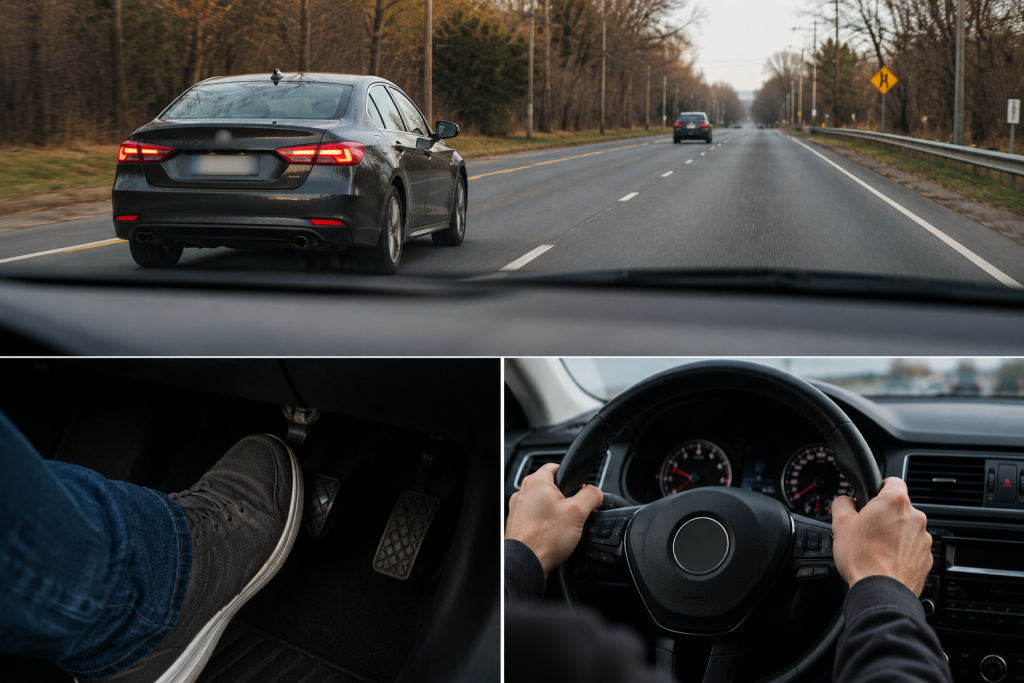 Test the Brakes for Smooth and Consistent Stopping