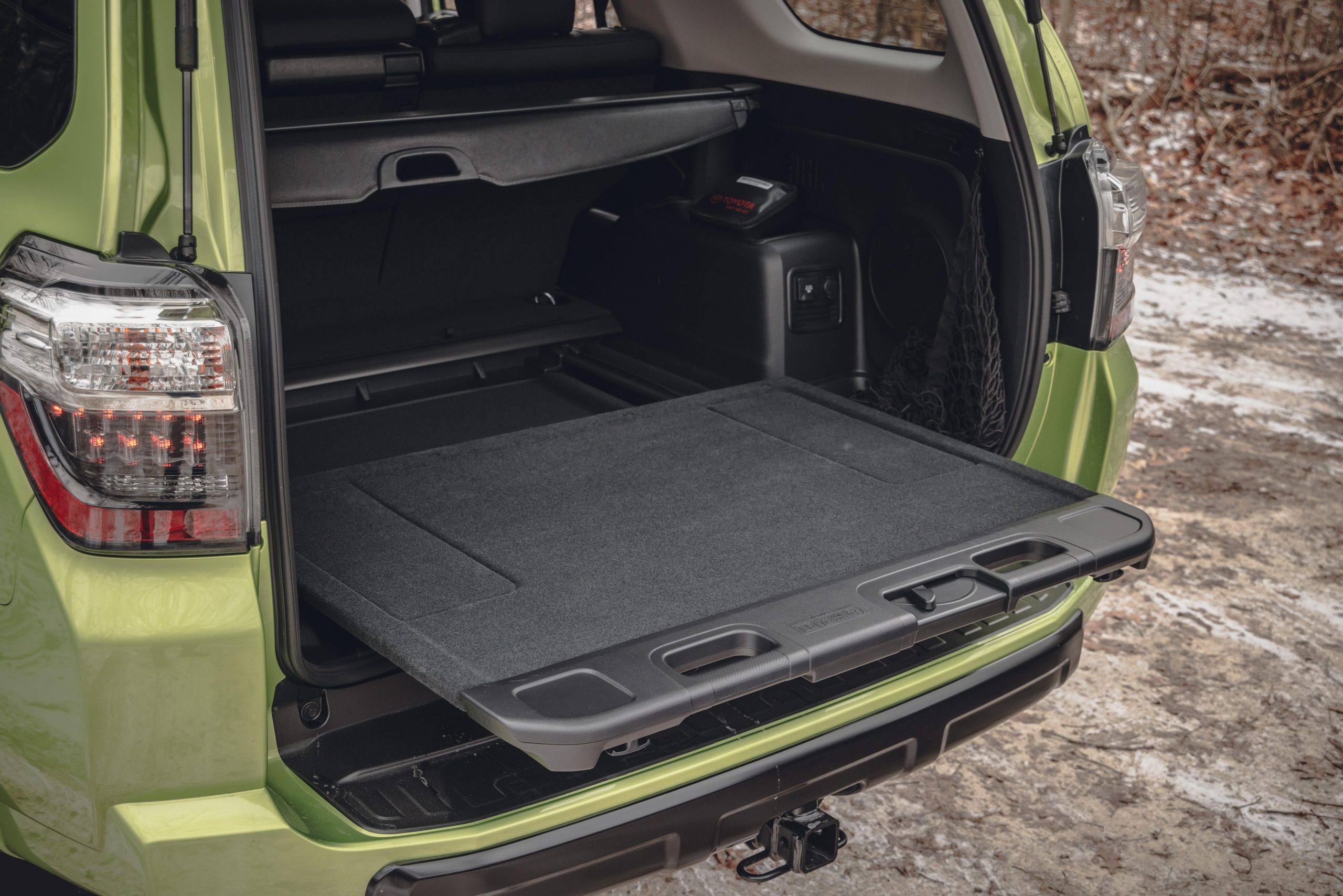 The Sliding Rear Cargo Deck The Sliding Rear Cargo Deck