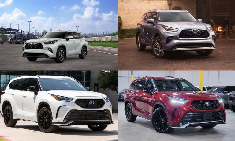 Toyota Highlander Trims