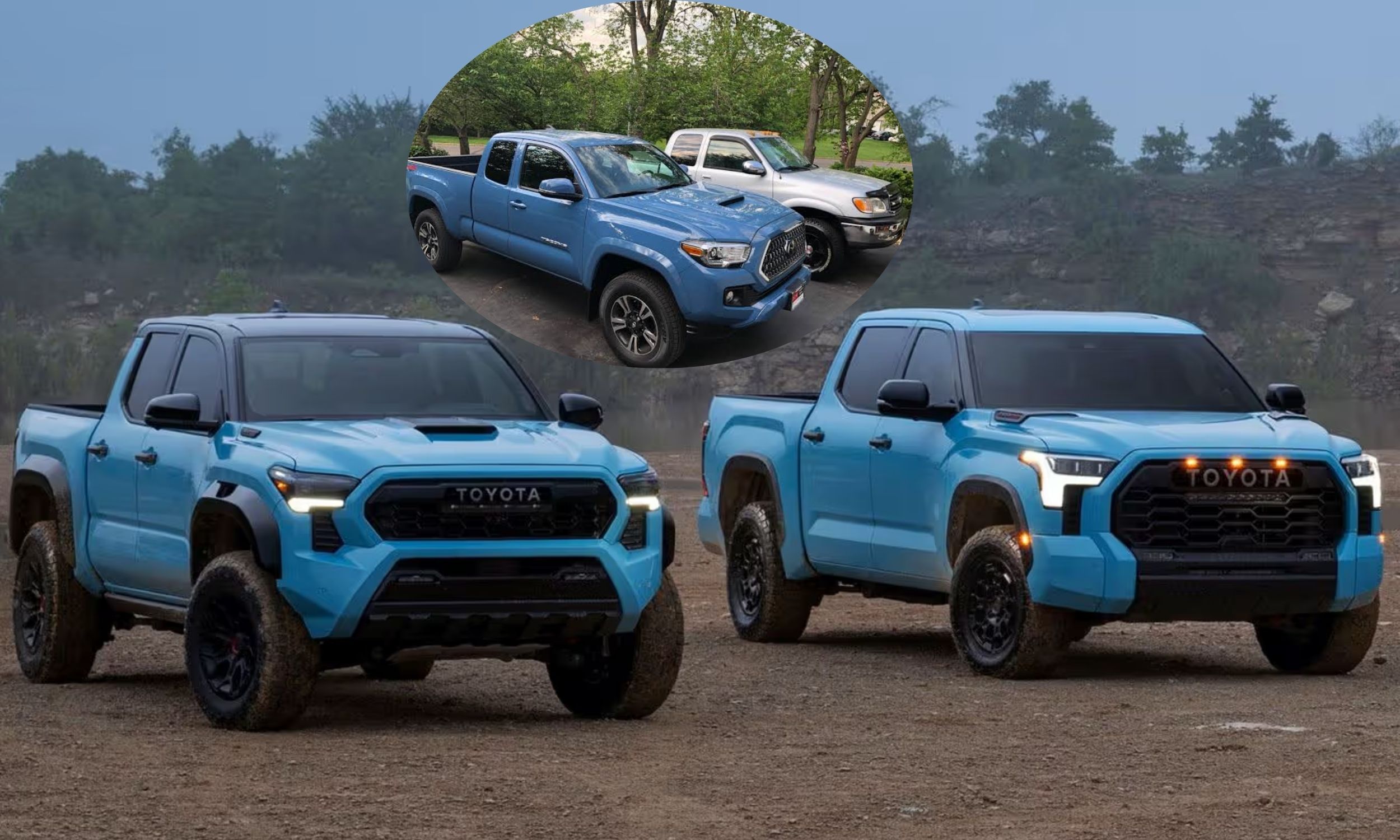 Tundra and Tacoma