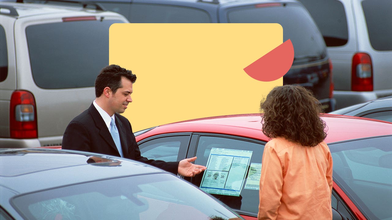 Used Car stand
