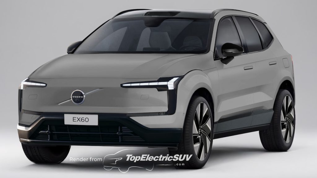 Volvo EX60 Prototype