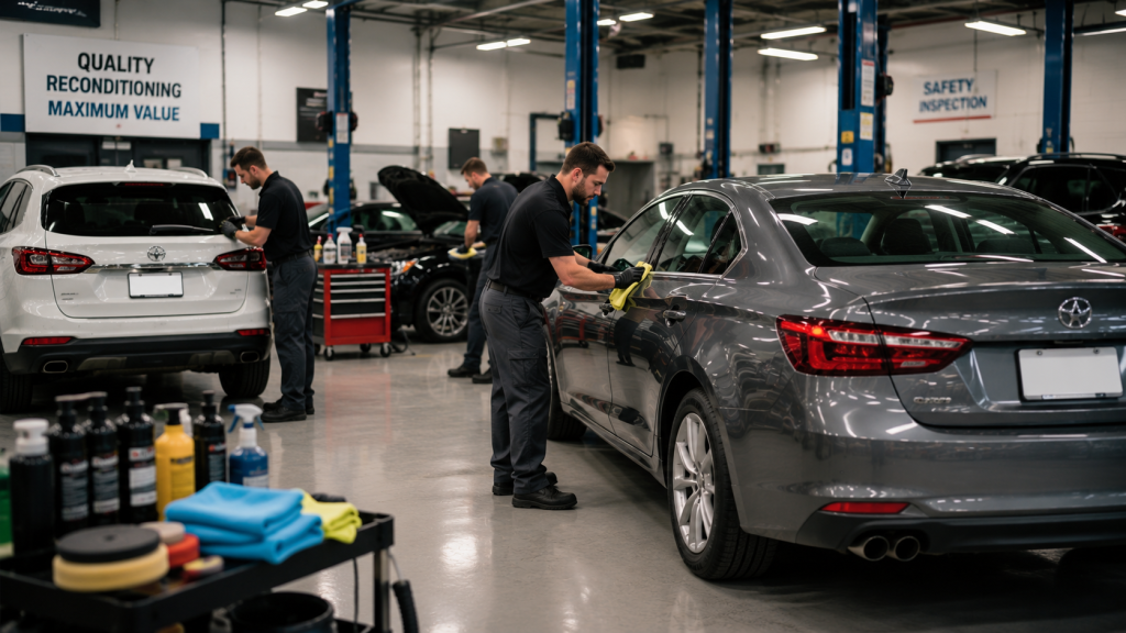 What It Costs Dealers to Recondition a Trade In Before Resale