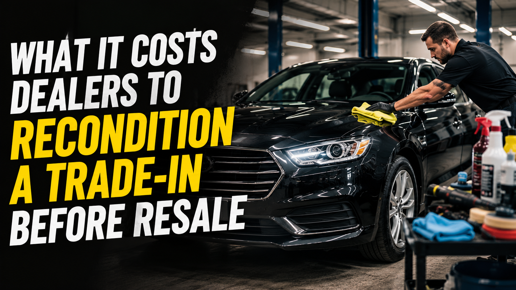 What It Costs Dealers to Recondition a Trade In Before Resale