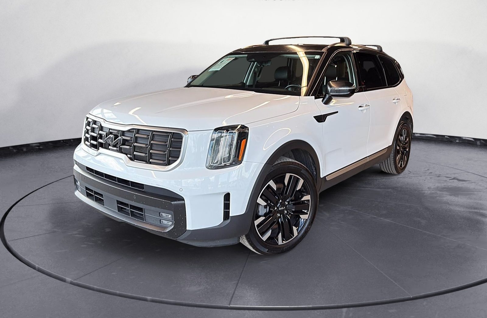 White Kia Telluride