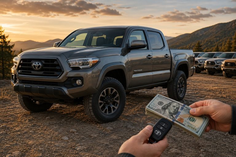 Why Used Toyota Tacomas Sell for Almost New Car Prices