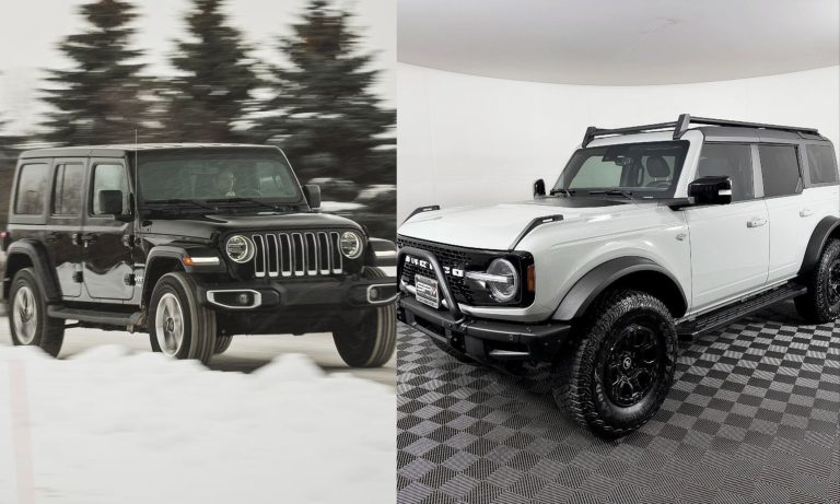 Wrangler Unlimited and Ford Bronco