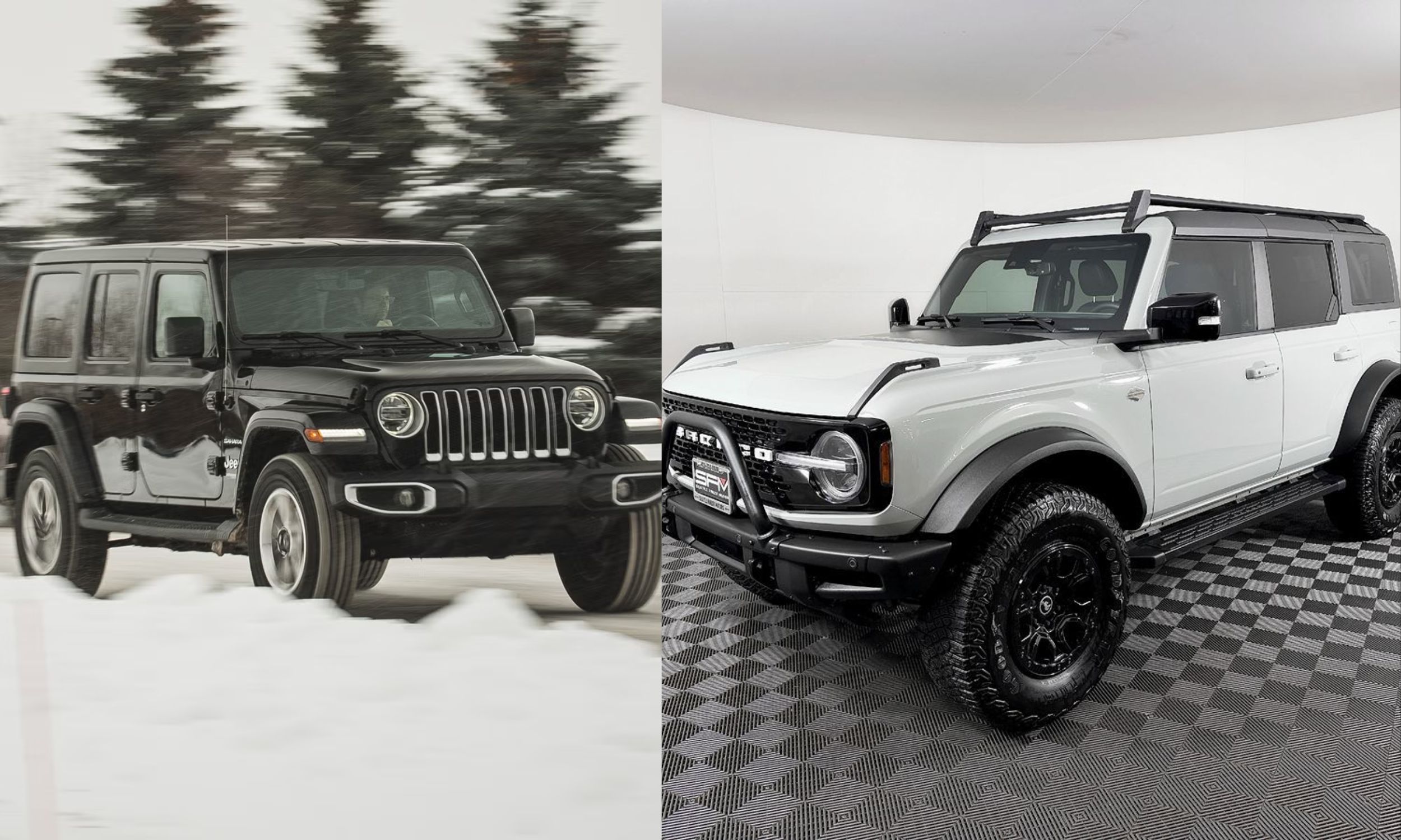 Wrangler Unlimited and Ford Bronco