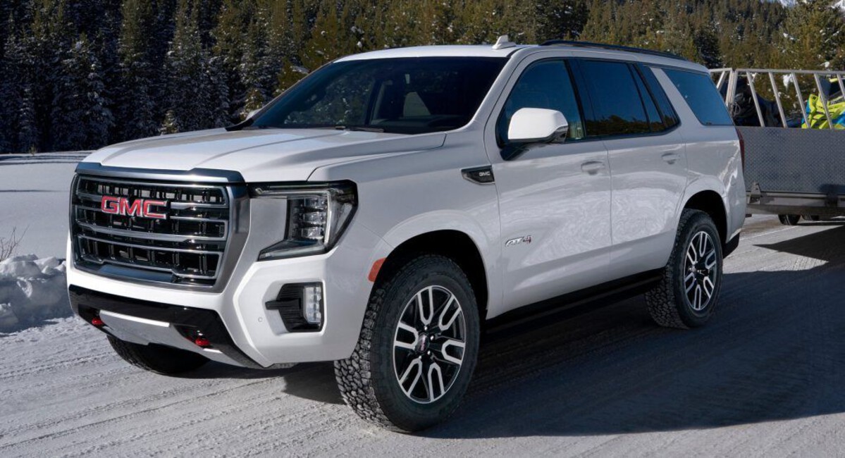 GMC Yukon shares its architecture with the Chevrolet Tahoe