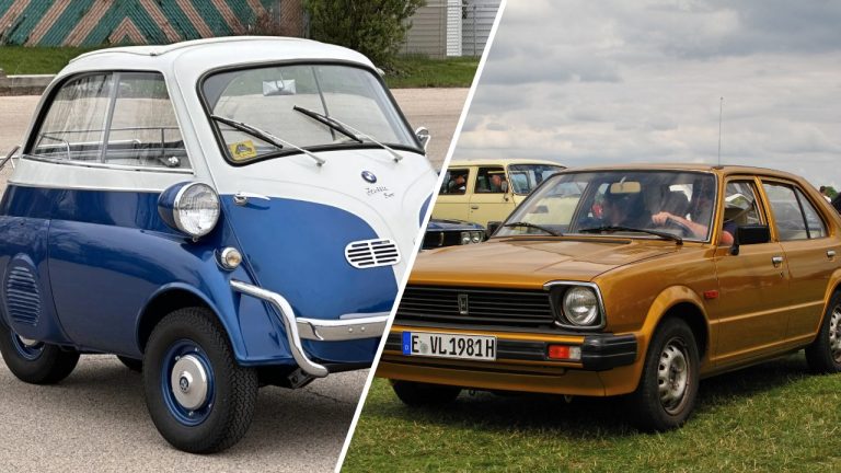 the 8 least powerful cars ever sold in the united states