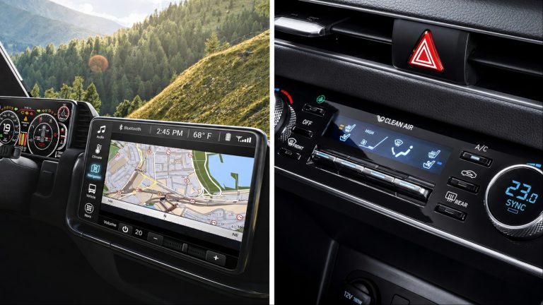 2 dashboards of luxury cars have been shown