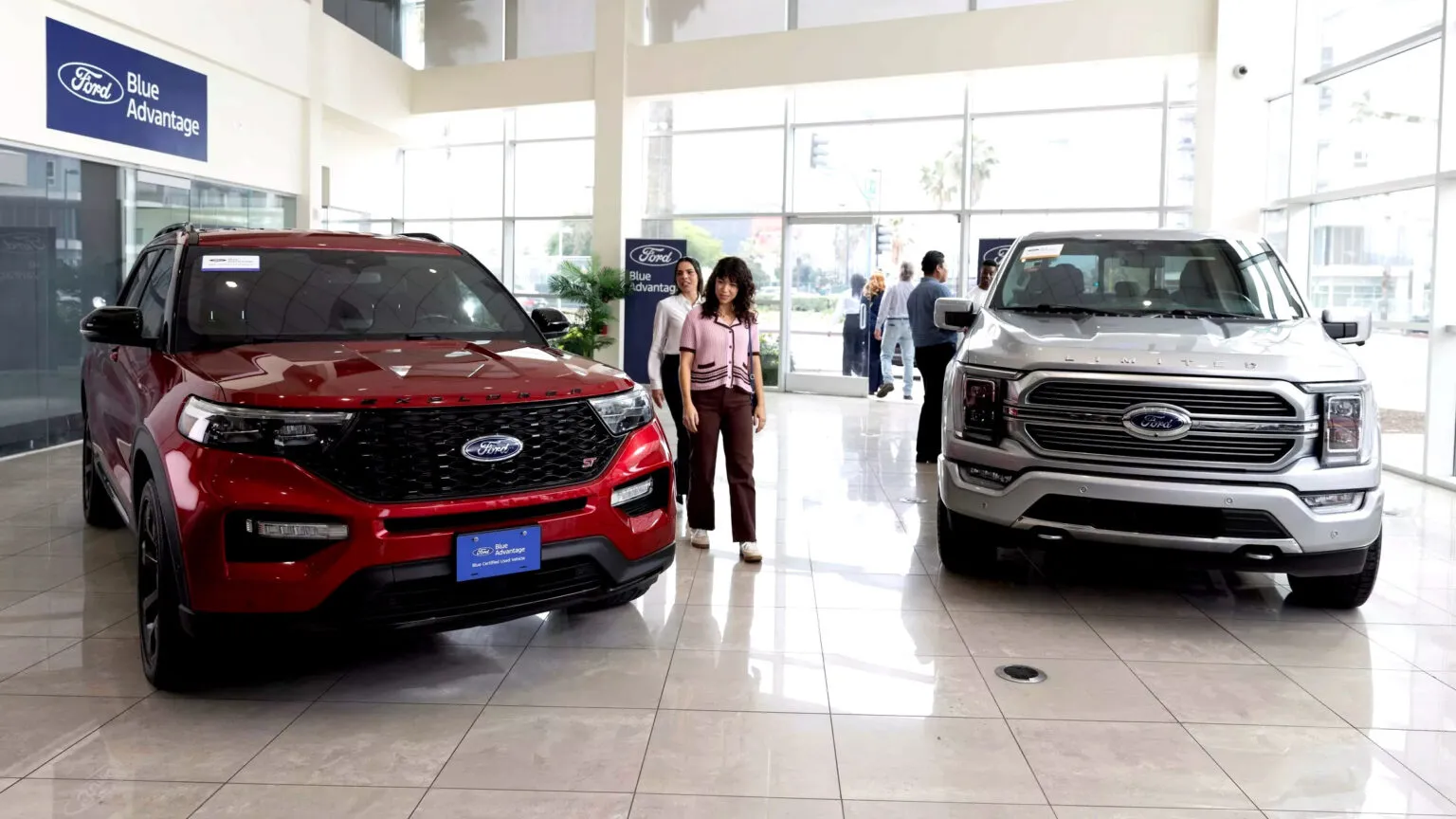 A Ford Dealership