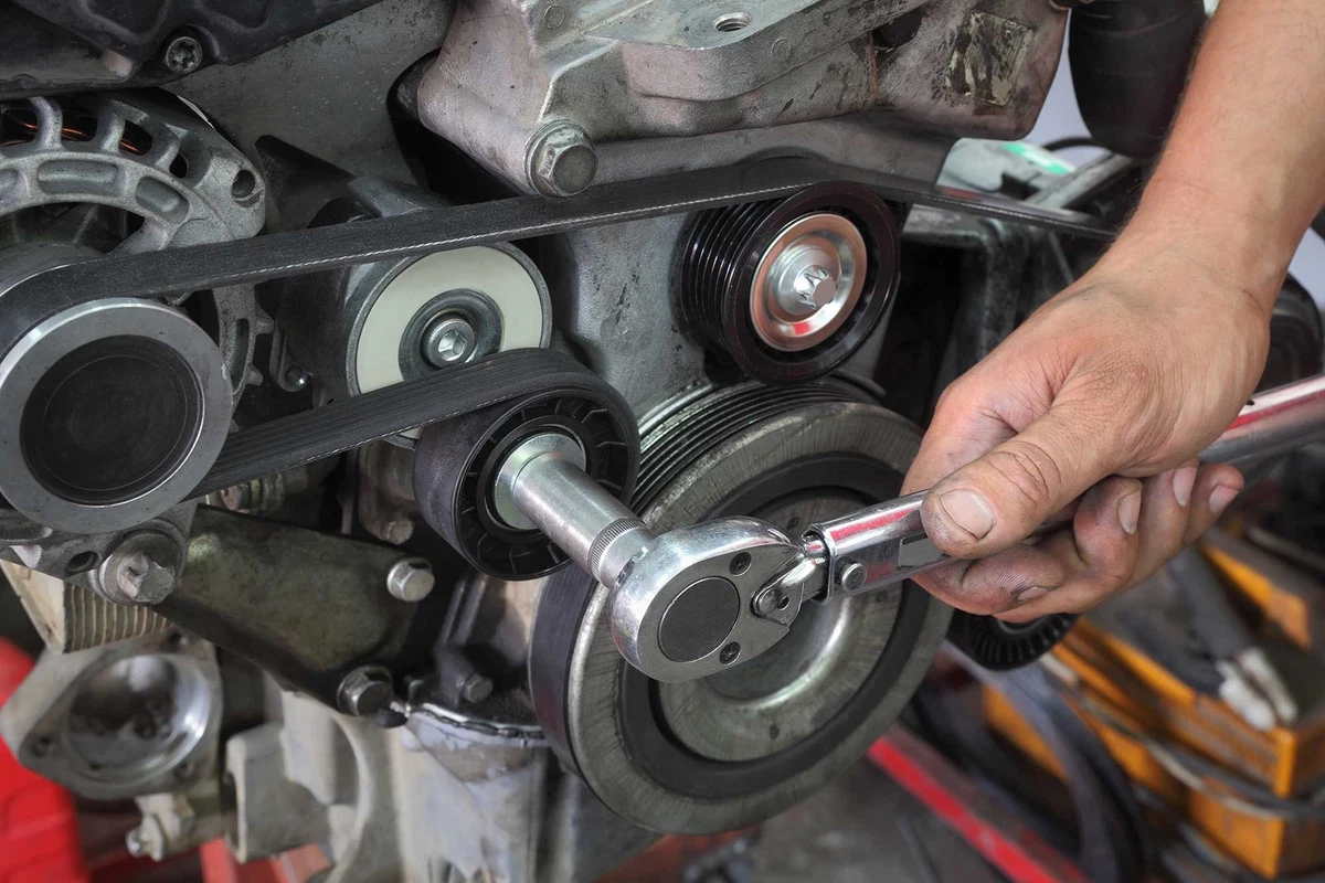 Accessory Belt and Tensioner