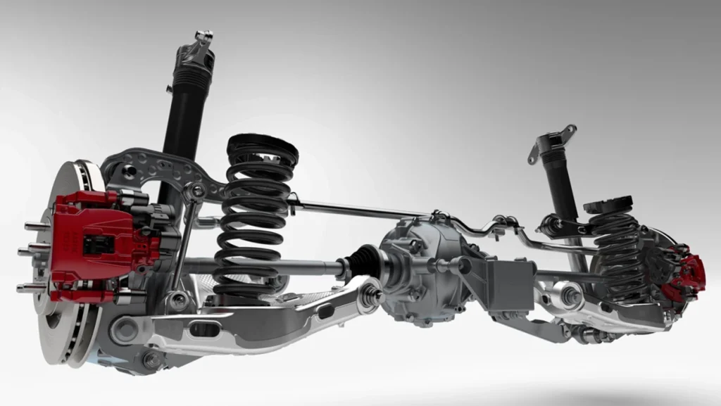 Adaptive Air Suspension With Electronic Dampers