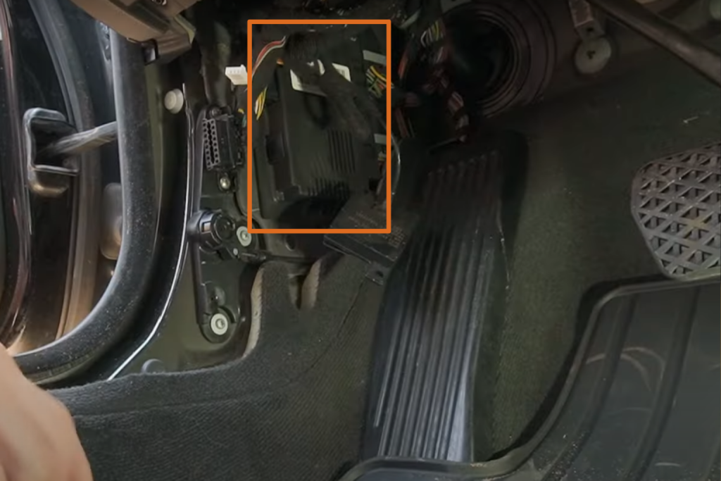 An Unusual Electronic Module Is Hidden Under the Dashboard