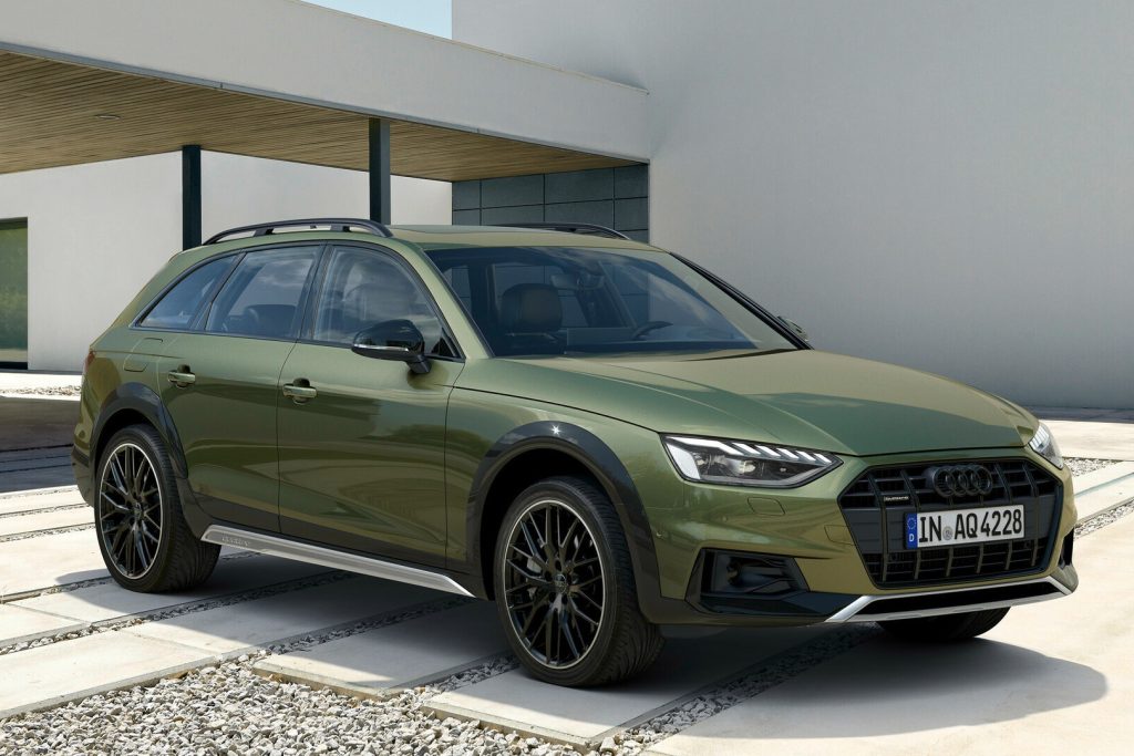 Audi A4 allroad Quattro front side profile Audi A4 allroad Quattro front side profile