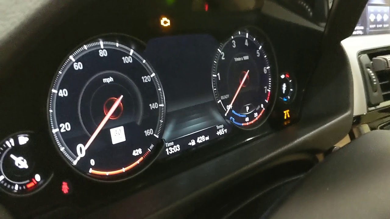 BMW 6WB digital display