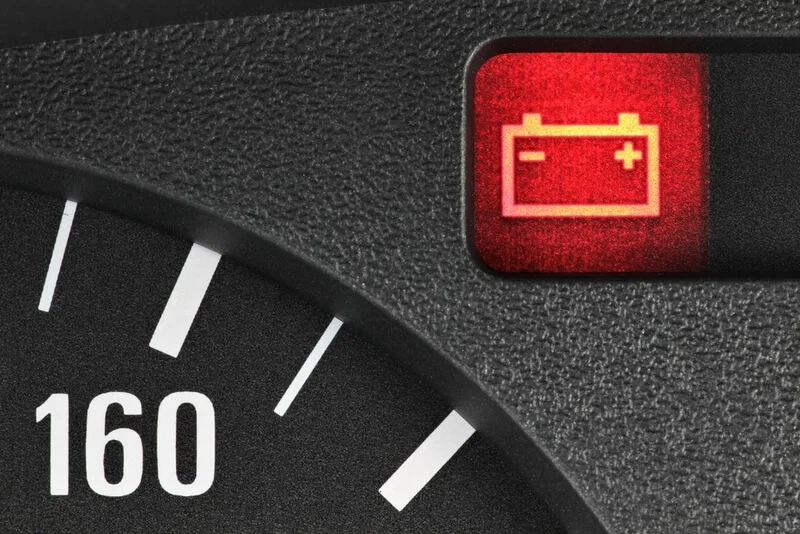 Battery or Charging System Warning Light
