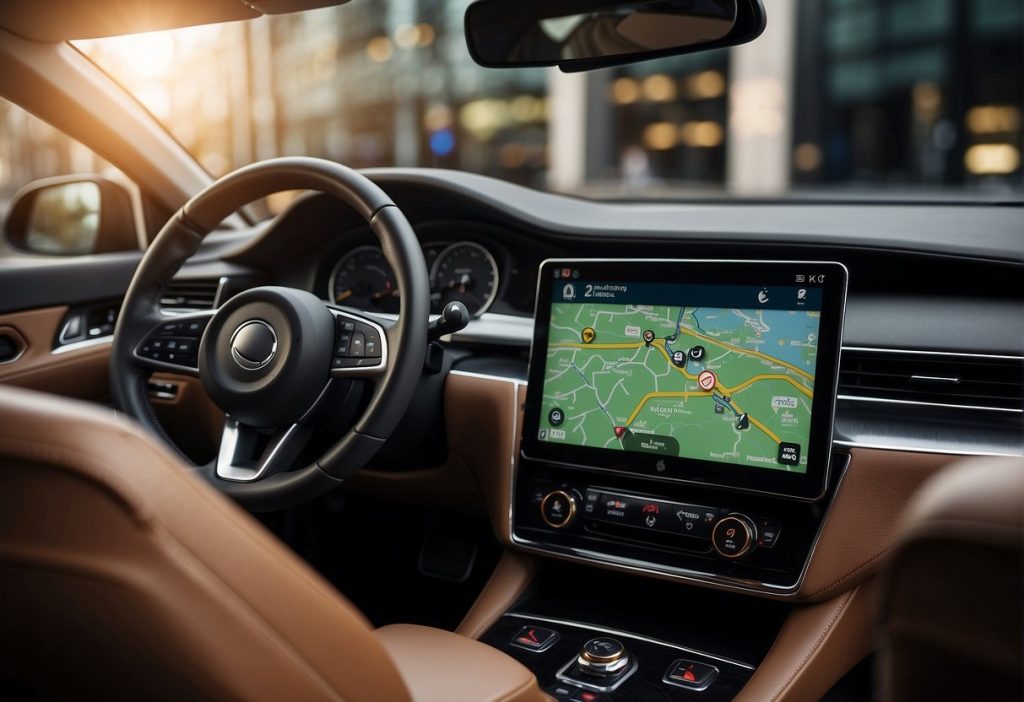 Built-In Navigation and Real-Time Traffic