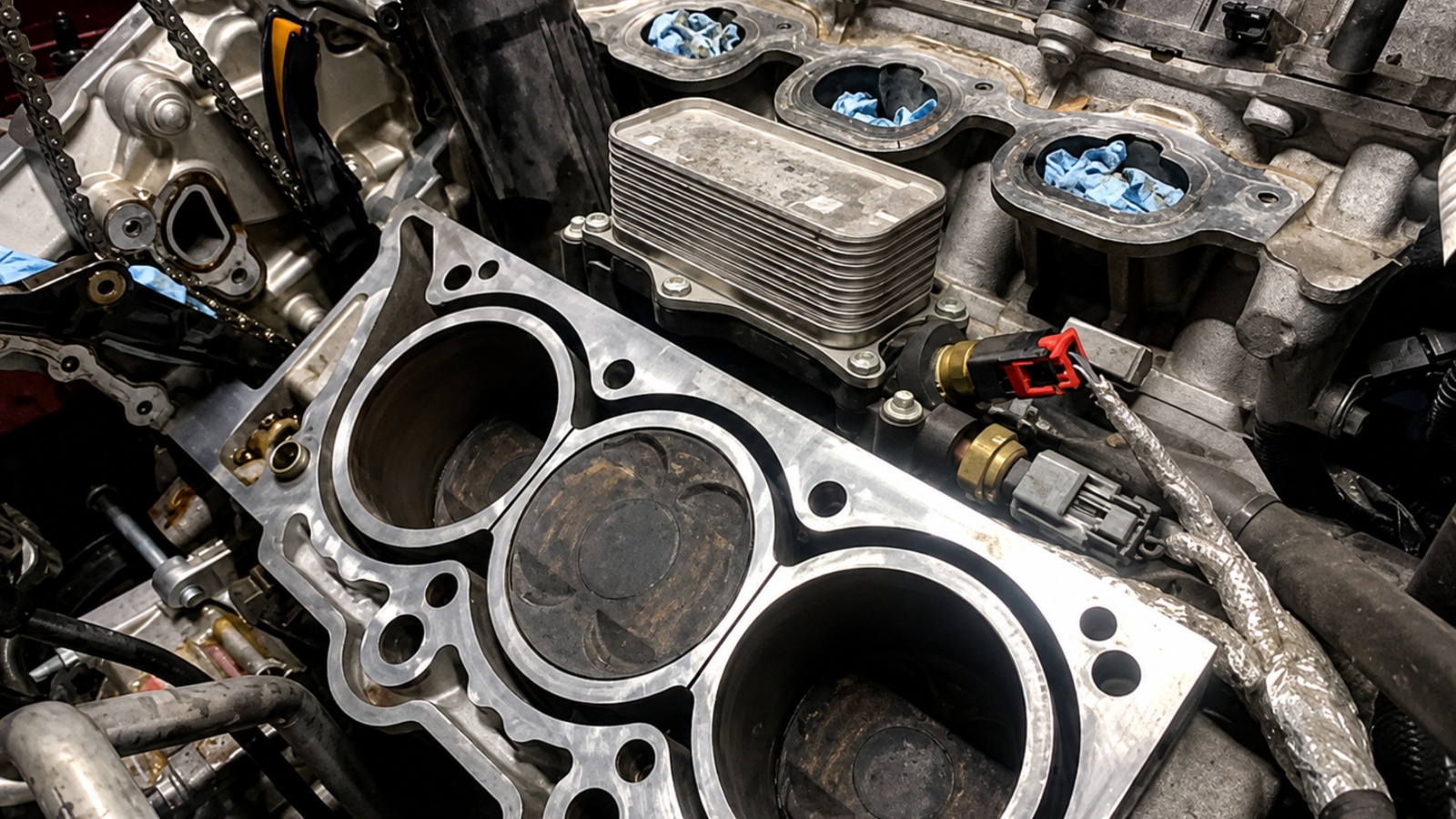 Chrysler 3.6-Liter Pentastar Left Cylinder Head