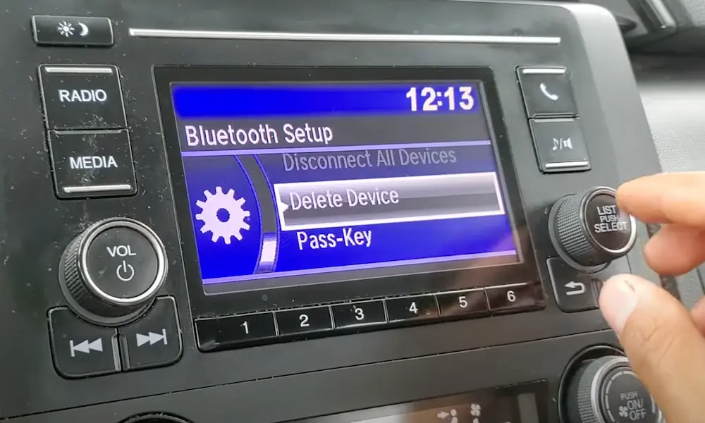 Delete Every Paired Phone and Bluetooth Device
