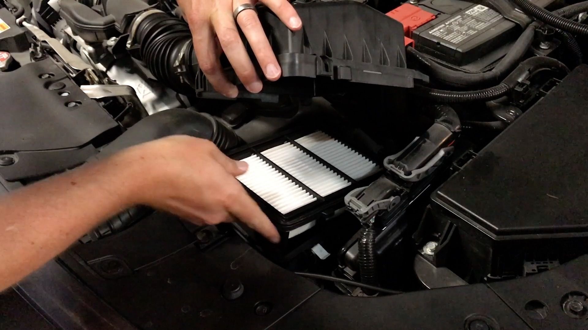 Engine air filter