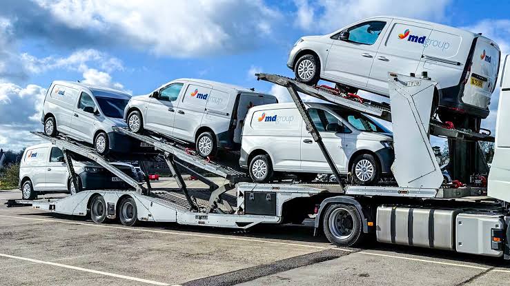 Fully Loaded Car Carriers
