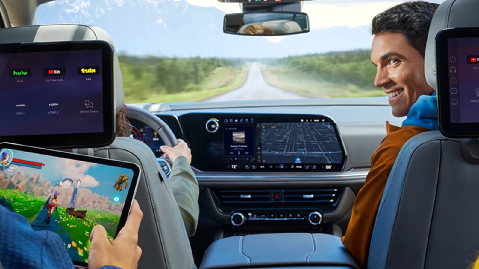 GM’s Family Sharing and Connected Services Menus