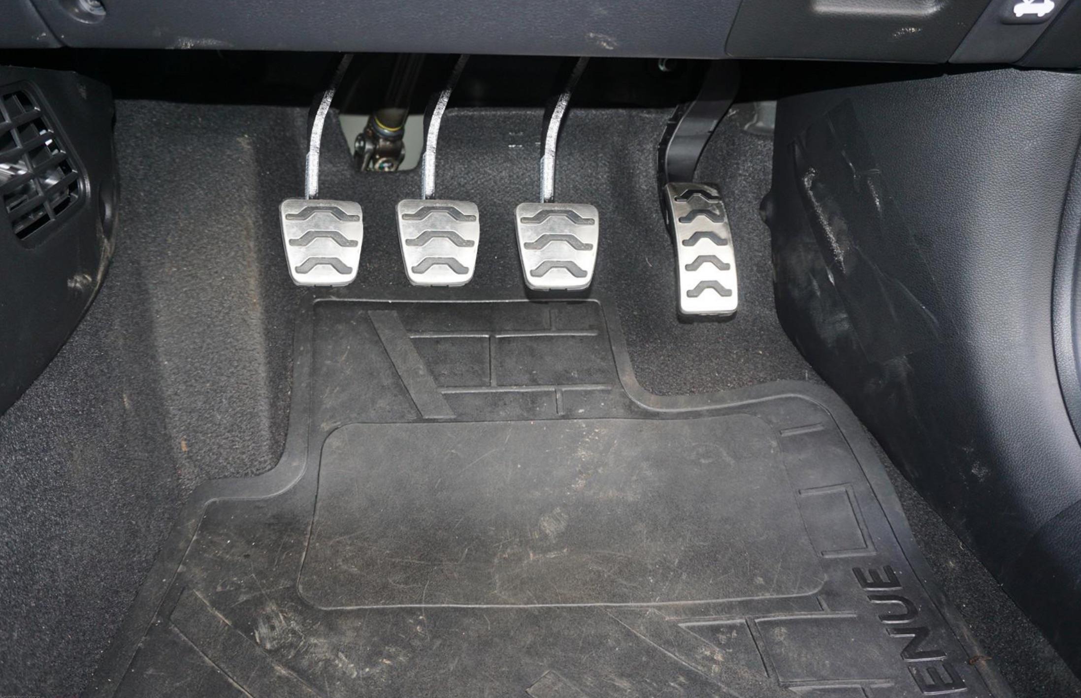 Hyundai Venue iMT with its distinctive three forward gear pedals