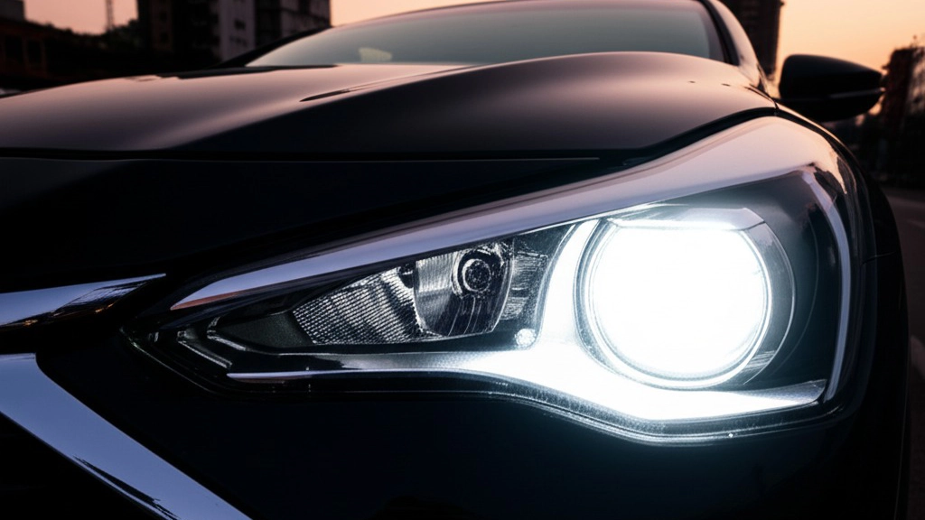 Installing Illegal HID or LED Headlight Conversions car
